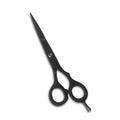 Rovarix Black hairdressing scissors on a white background