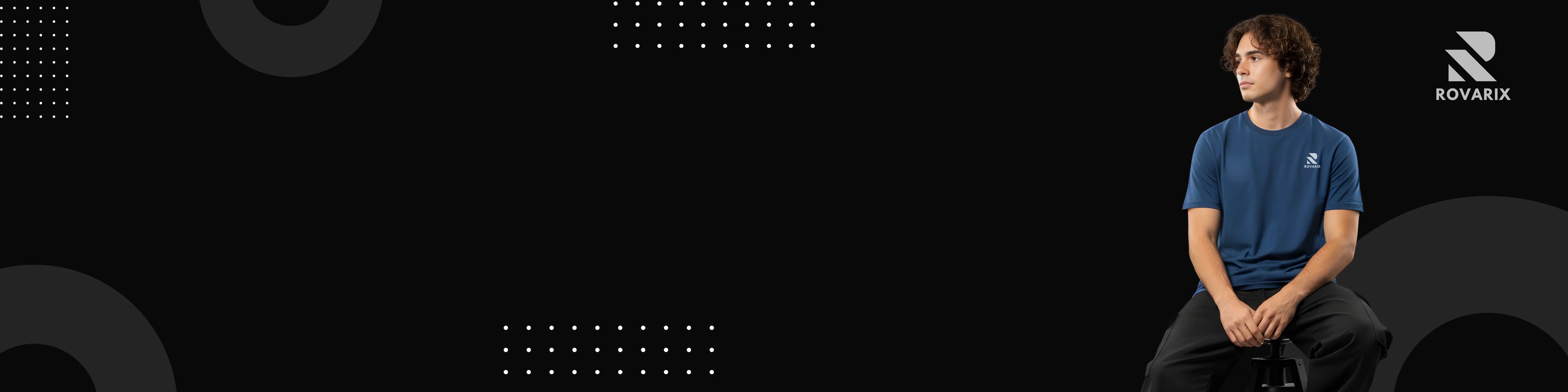 Person sitting on a black background with 'Novarix' logo