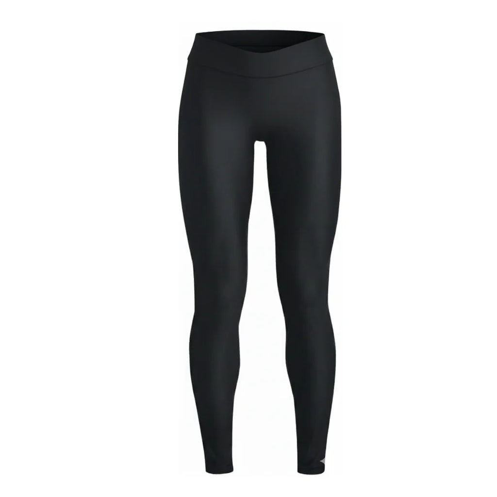 Rovarix women's black athletic leggings high-waisted compression moisture-wicking full-length