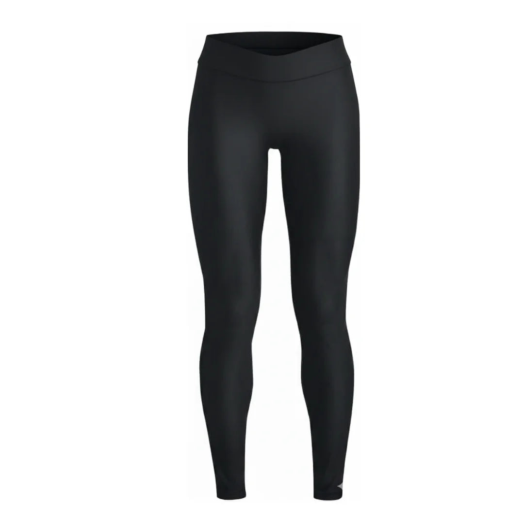Rovarix women's black athletic leggings high-waisted compression moisture-wicking full-length